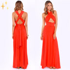 Damen Multiway Wickelkleid mit 50+ Tragevarianten & Elastischem Stoff | Heidi-Mode