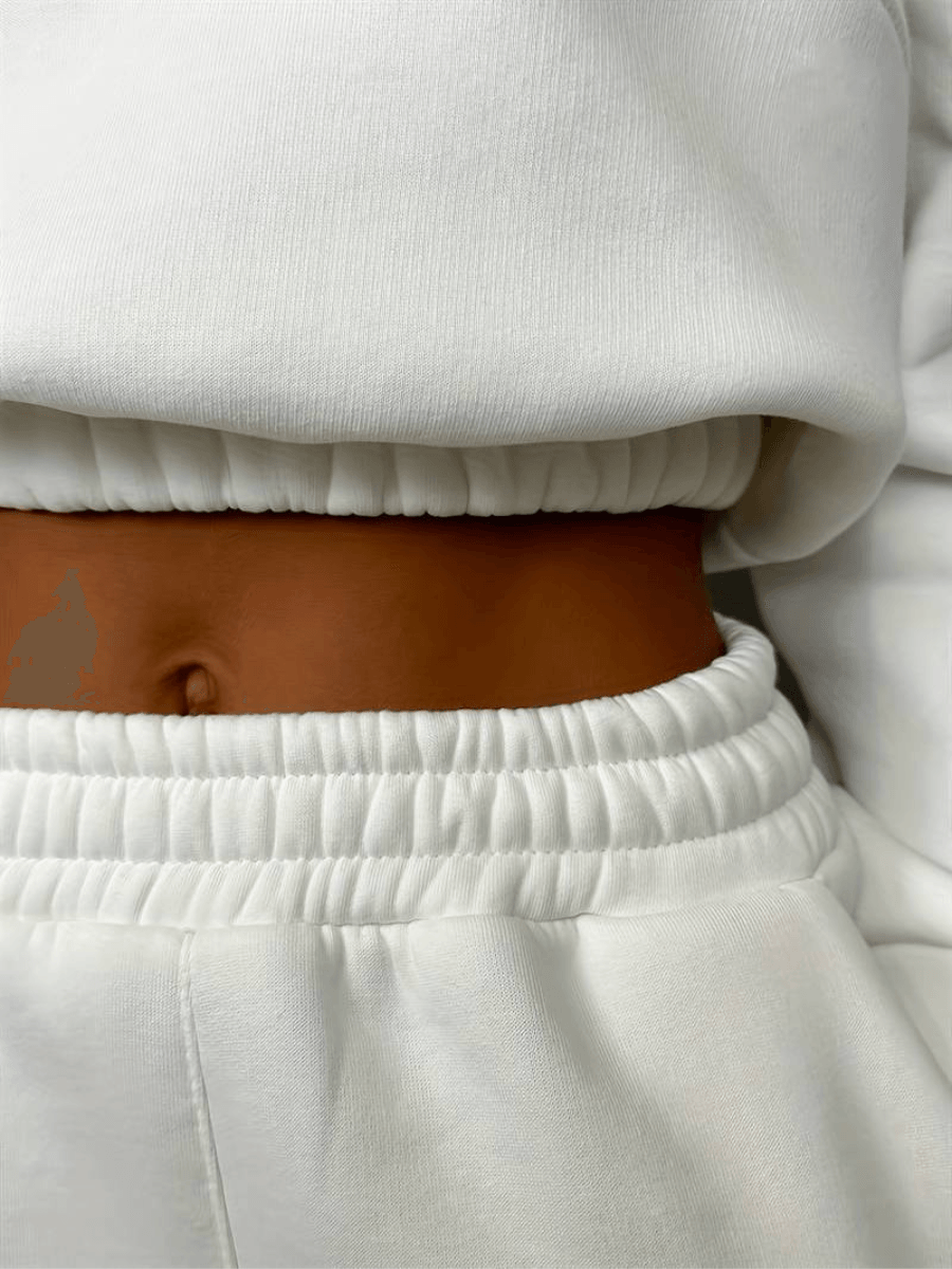 Heidi-Mode | Zip-Up Sweatshirt und Jogger Set für Frauen