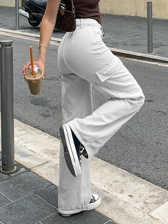 Heidi-Mode | Elegante Cargo-Hosen Im Straight Leg Schnitt