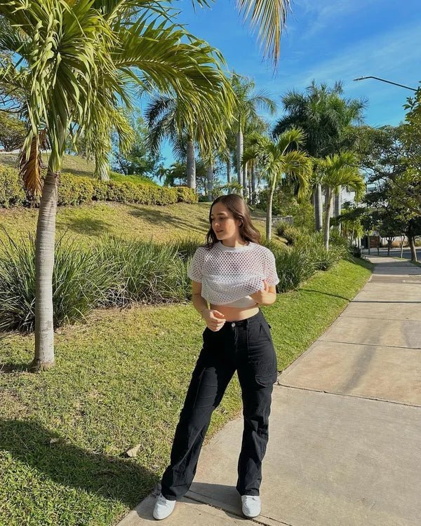 Heidi-Mode | Elegante Cargo-Hosen Im Straight Leg Schnitt