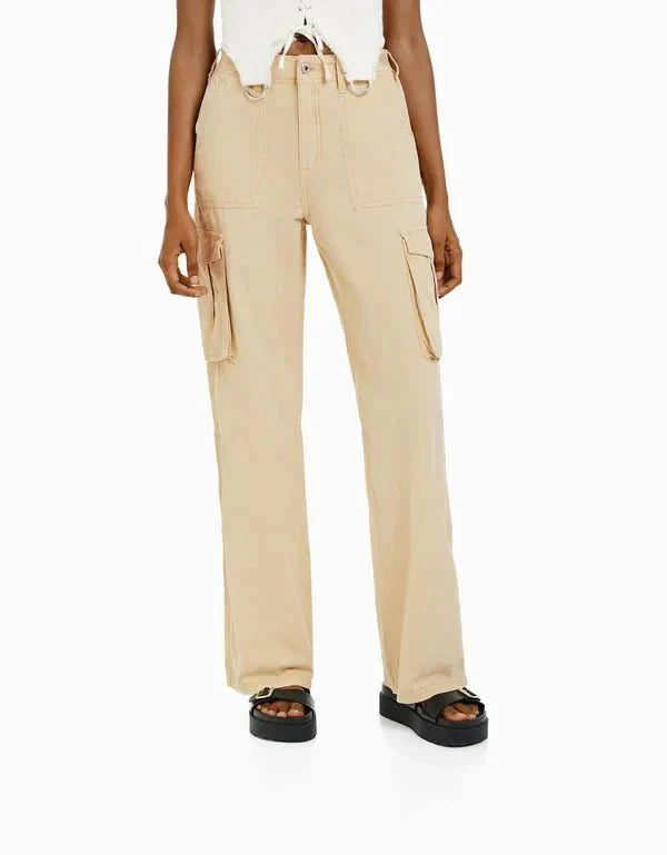 Heidi-Mode | Elegante Cargo-Hosen Im Straight Leg Schnitt
