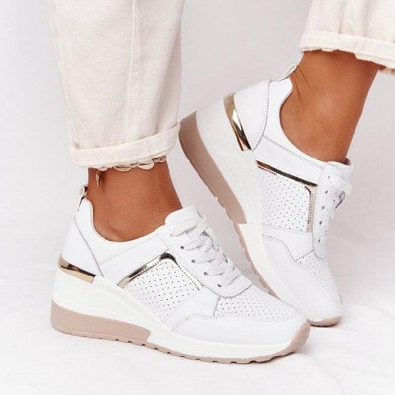 Damen Sneakers mit gedämpftem FuÃ?bett