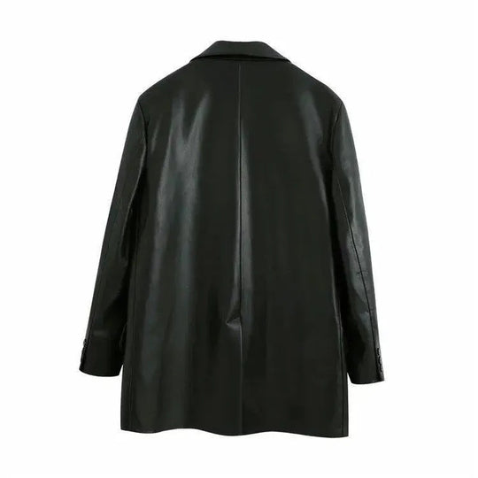 Heidi-Mode | Naomi Oversized Blazer Damen - Lässig - Uni