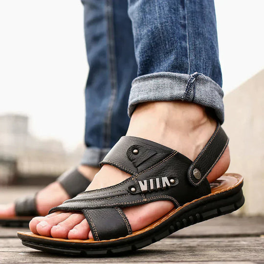 Heidi-Mode hochwertige orthopädische sandalen für herren