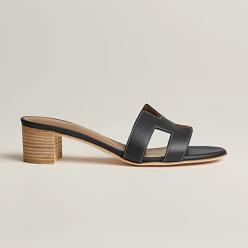 Heidi-Mode | Bequeme Rutschfeste Luxussandalen mit Absatz