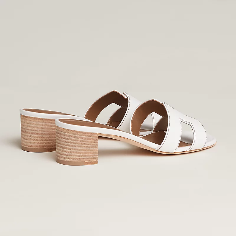 Heidi-Mode | Bequeme Rutschfeste Luxussandalen mit Absatz
