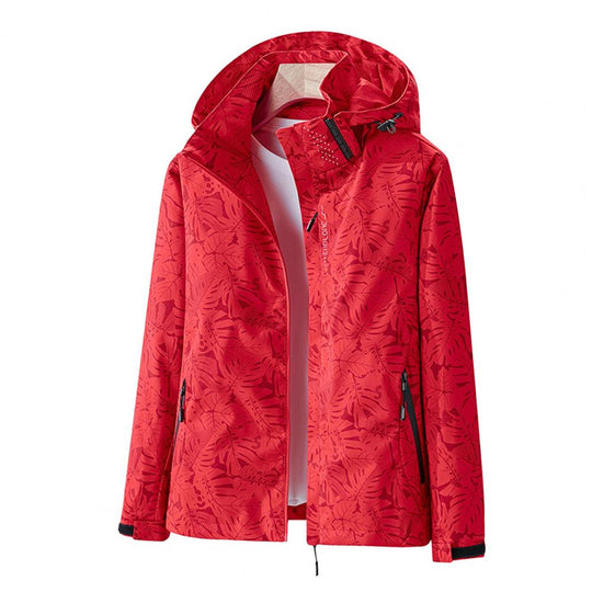 Heidi-Mode | Wasserdichte Windbreaker-Jacke
