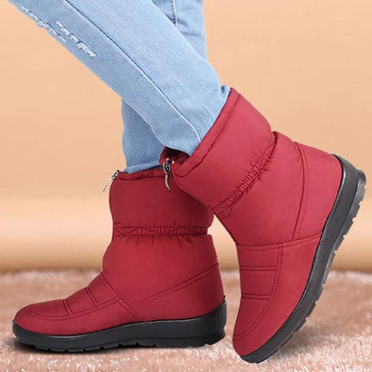 Heidi-Mode | Damen Schnee Stiefeletten - Winterwarm