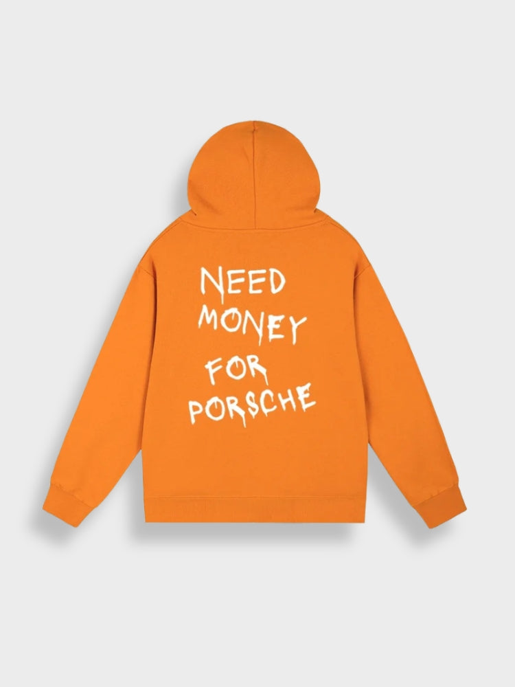 Heidi-Mode Money for Porsche - Statement-Kapuzenjacke