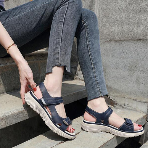 Heidi-Mode | Ortho Fußbett Sandalen für Frauen