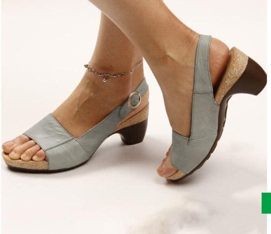 Heidi-Mode- Orthopädische Komfort-Absätze – Schuhe, die Ihre Füße lieben