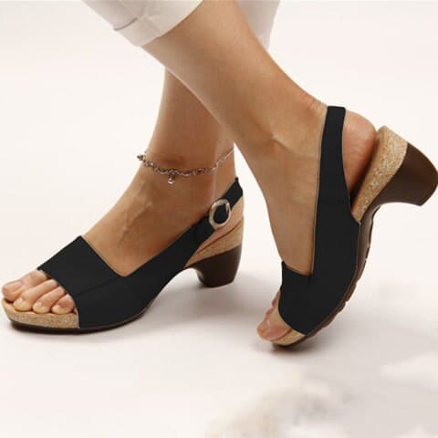 Heidi-Mode- Orthopädische Komfort-Absätze – Schuhe, die Ihre Füße lieben