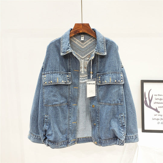 Heidi-Mode | Jeansjacken Mit Blumenmuster Für Damen