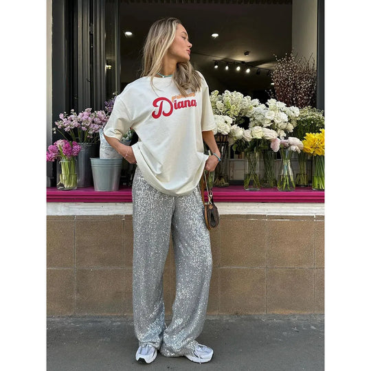 Heidi-Mode | Glitzerhosen