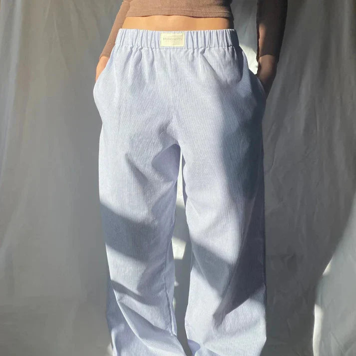 Heidi-Mode | Leinenhose Bequeme Hose aus Leinenstoff