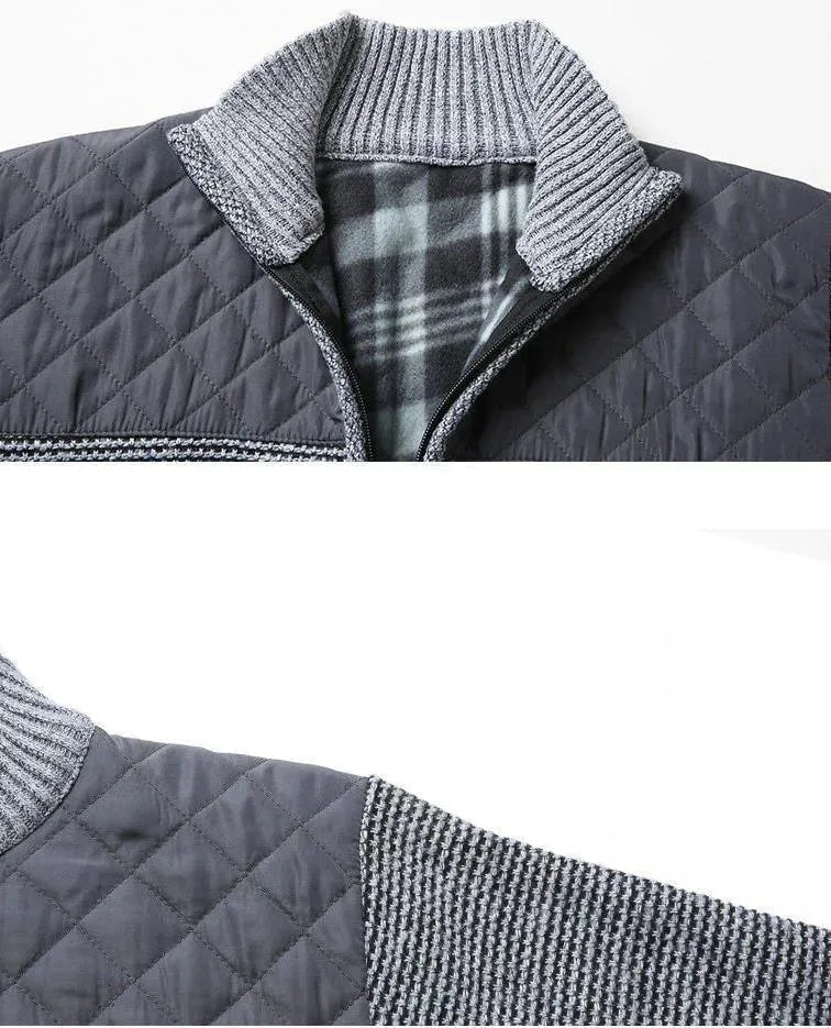 Heidi-Mode | Casual Strickjacke Pullover für Herren