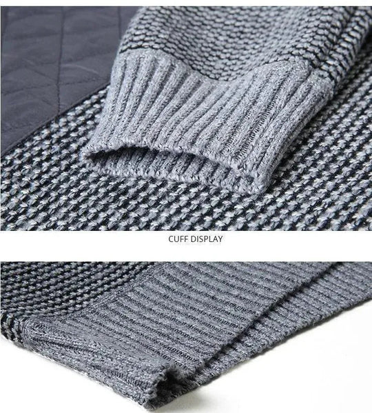 Heidi-Mode | Casual Strickjacke Pullover für Herren