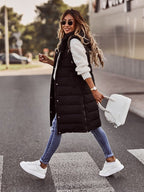 Heidi-Mode | Damen Bodywarmer-Weste lang