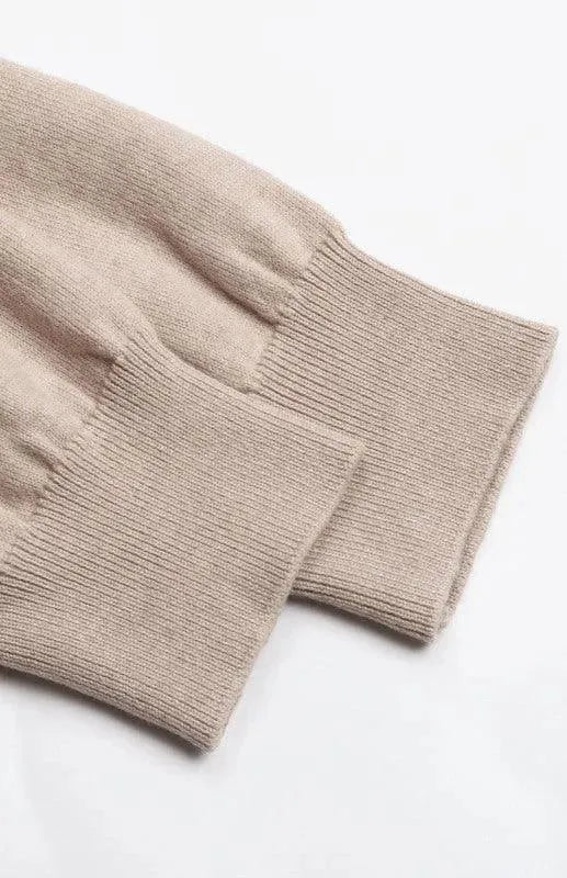 Heidi-Mode | Kontrast Pullover Strickjacke