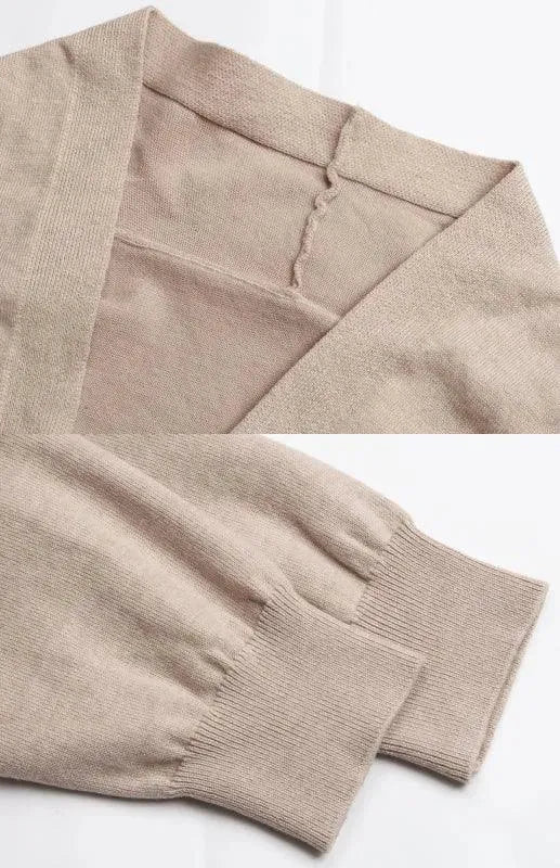 Heidi-Mode | Kontrast Pullover Strickjacke