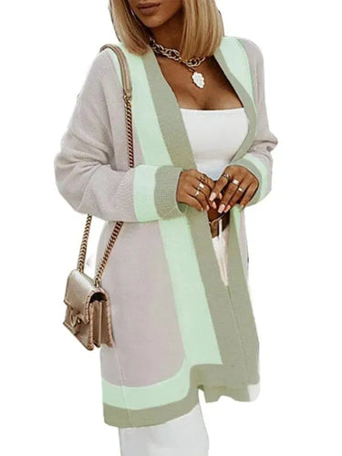 Heidi-Mode | Warmer Strick Frauen Strickjacke Pullover