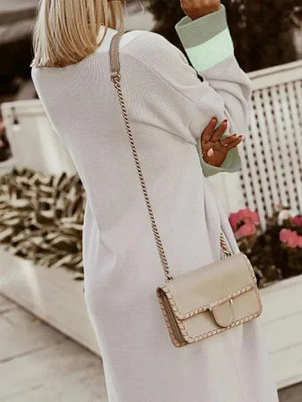 Heidi-Mode | Warmer Strick Frauen Strickjacke Pullover