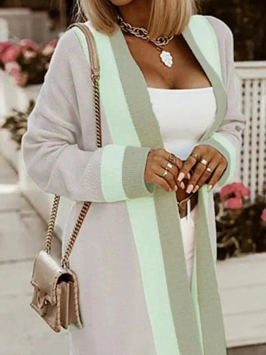 Heidi-Mode | Warmer Strick Frauen Strickjacke Pullover