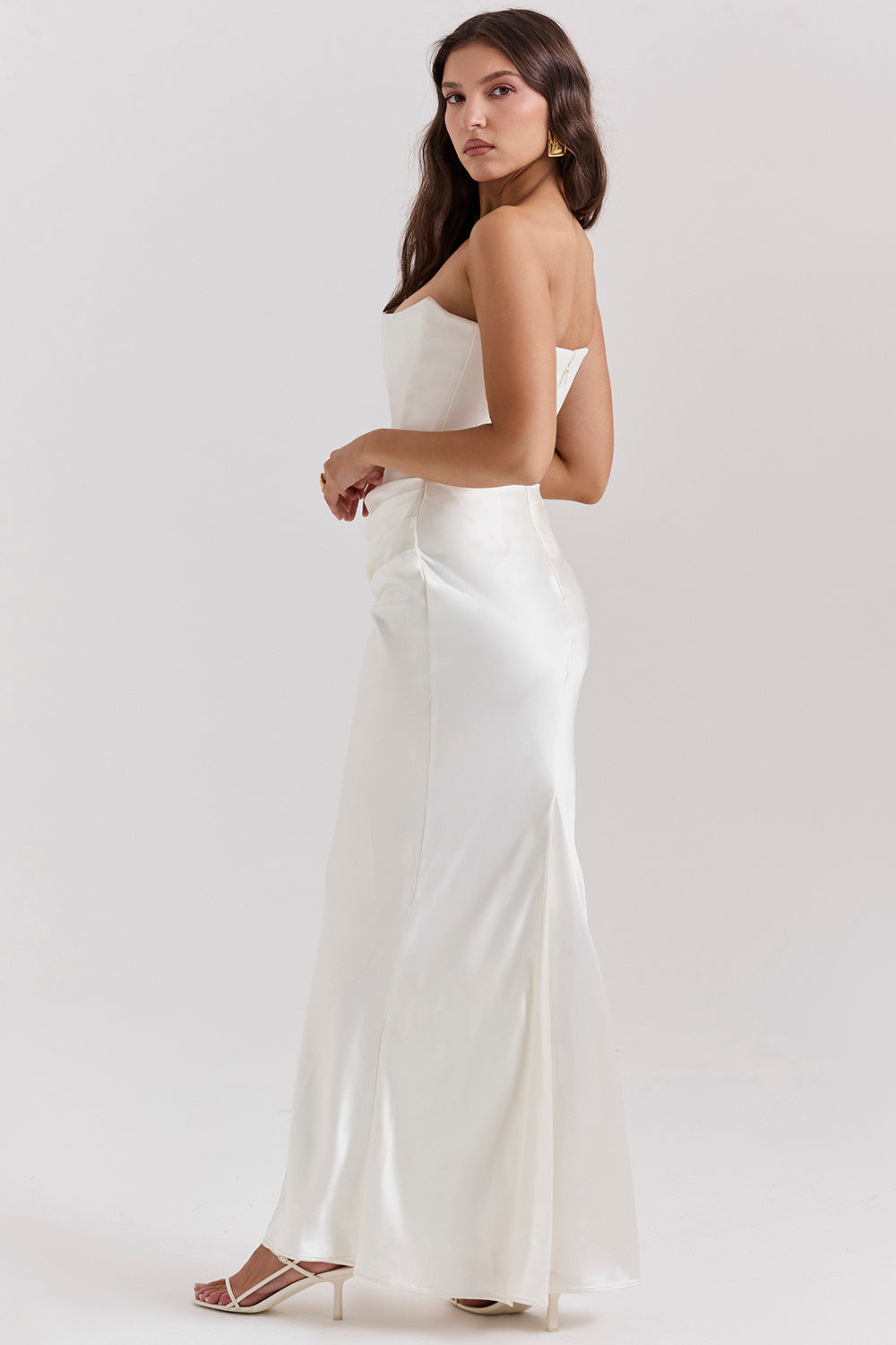 Heidi-Mode | Elegante Strapless Korsettkleid