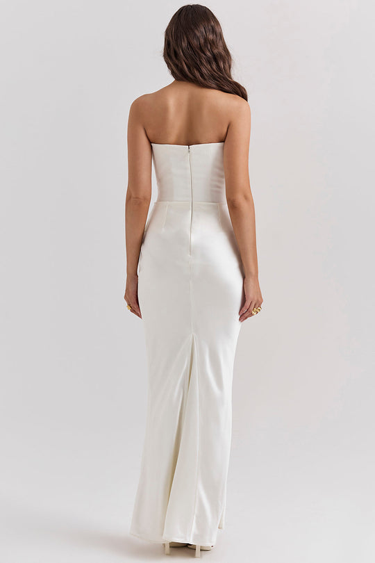Heidi-Mode | Elegante Strapless Korsettkleid