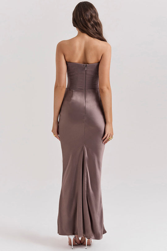 Heidi-Mode | Elegante Strapless Korsettkleid