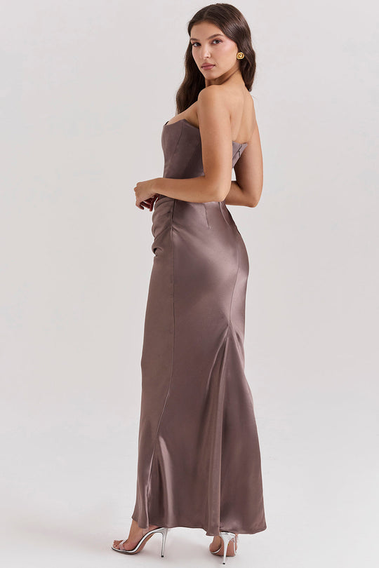 Heidi-Mode | Elegante Strapless Korsettkleid