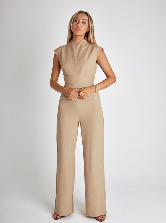 Eleganter ärmelloser Damen-Jumpsuit