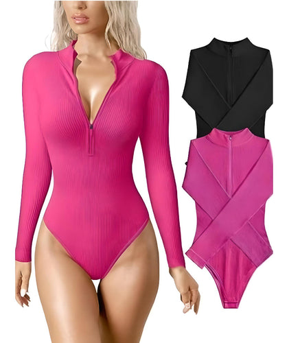 Heidi-Mode - Nahtloser Bodysuit für Frauen