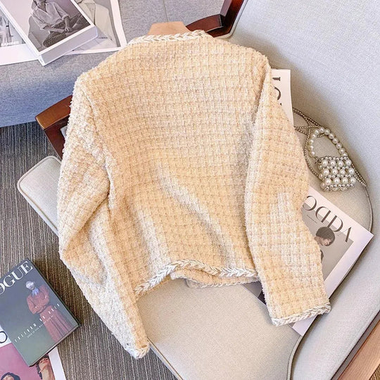 Heidi-Mode | Rosa Karos Tweedjacke