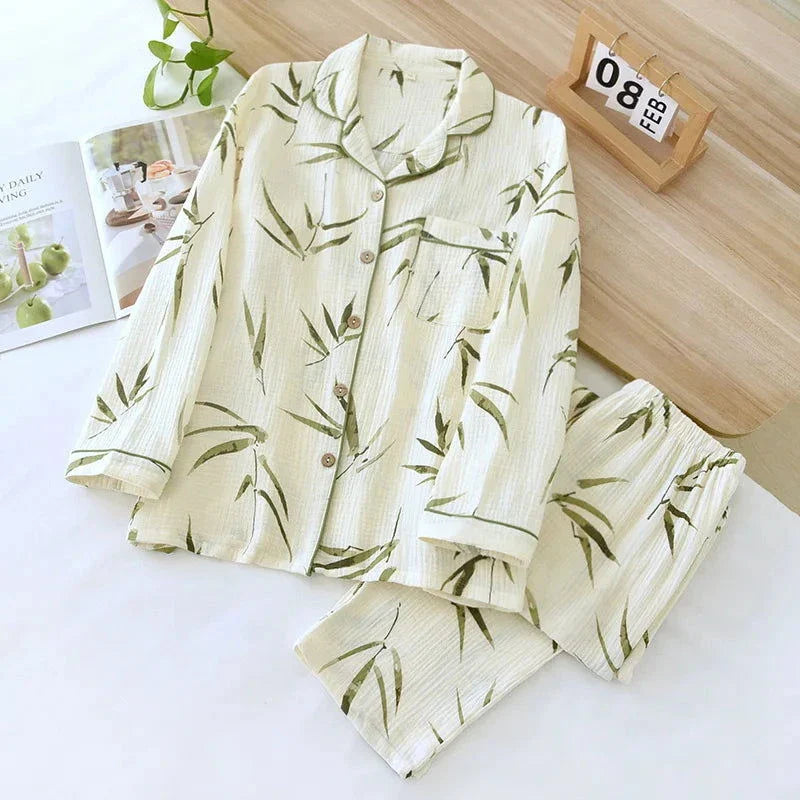 Heidi-Mode | Pyjamas Frau Blume Winter