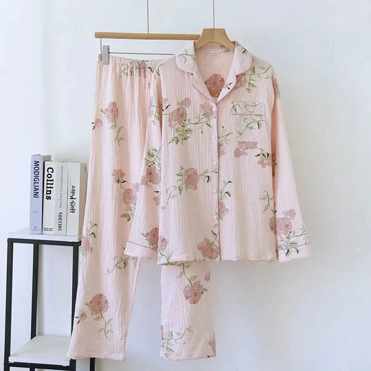 Heidi-Mode | Pyjamas Frau Blume Winter