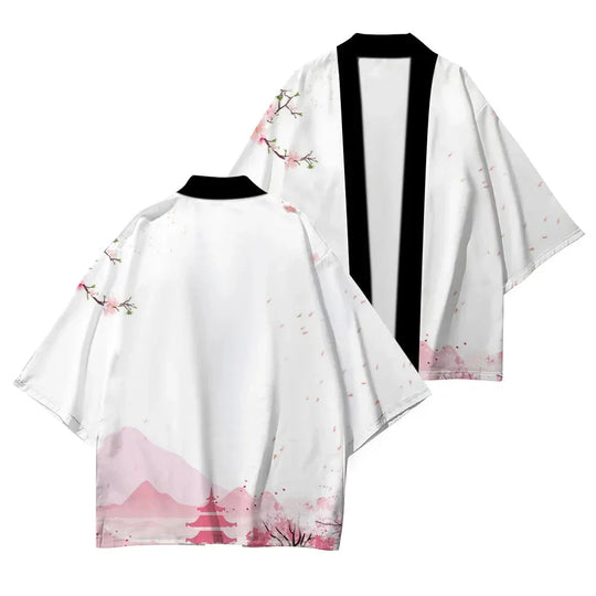 Heidi-Mode | Kimono Blumen Lang