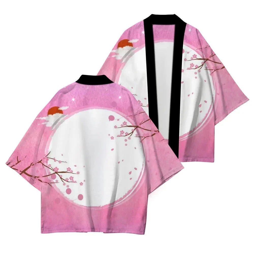 Heidi-Mode | Kimono Blumen Lang