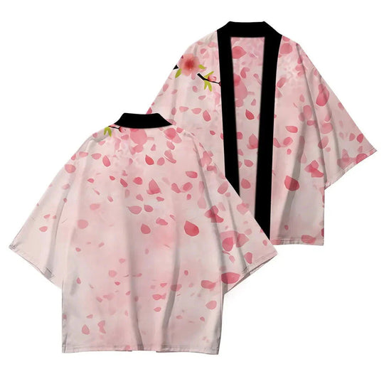 Heidi-Mode | Kimono Blumen Lang