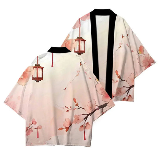 Heidi-Mode | Kimono Blumen Lang