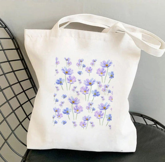 Heidi-Mode | Blumen Tasche Lila