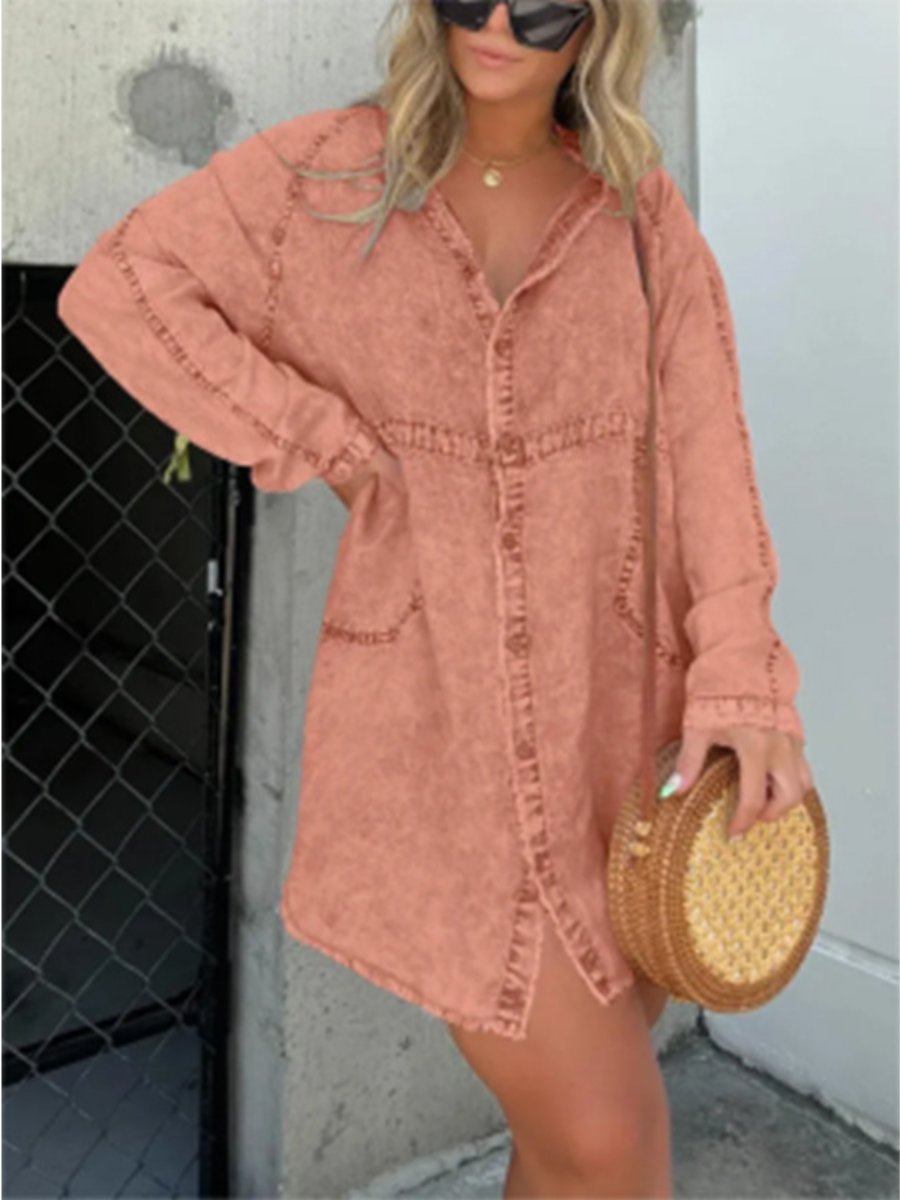 Heidi-Mode | Mini Jeanskleid Damen