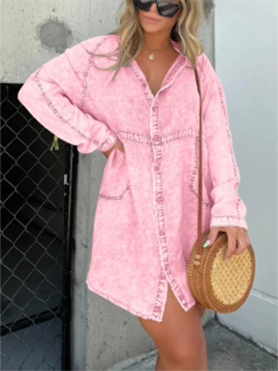 Heidi-Mode | Mini Jeanskleid Damen