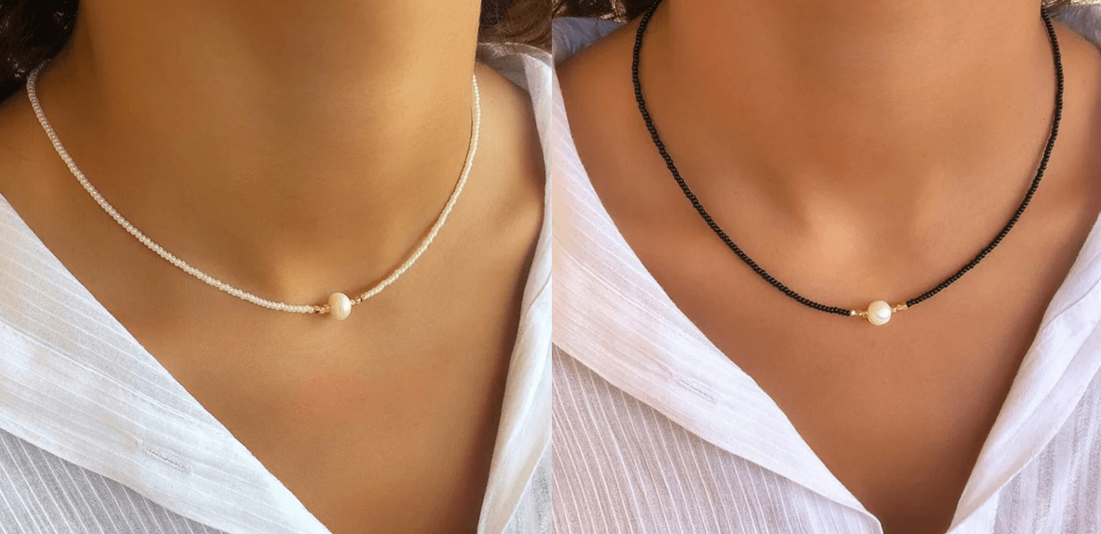 Heidi-Mode Pearl | Luxuriöse und elegante Perlenkette