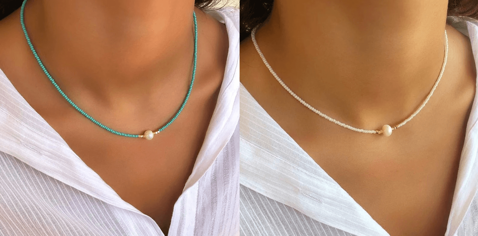 Heidi-Mode Pearl | Luxuriöse und elegante Perlenkette