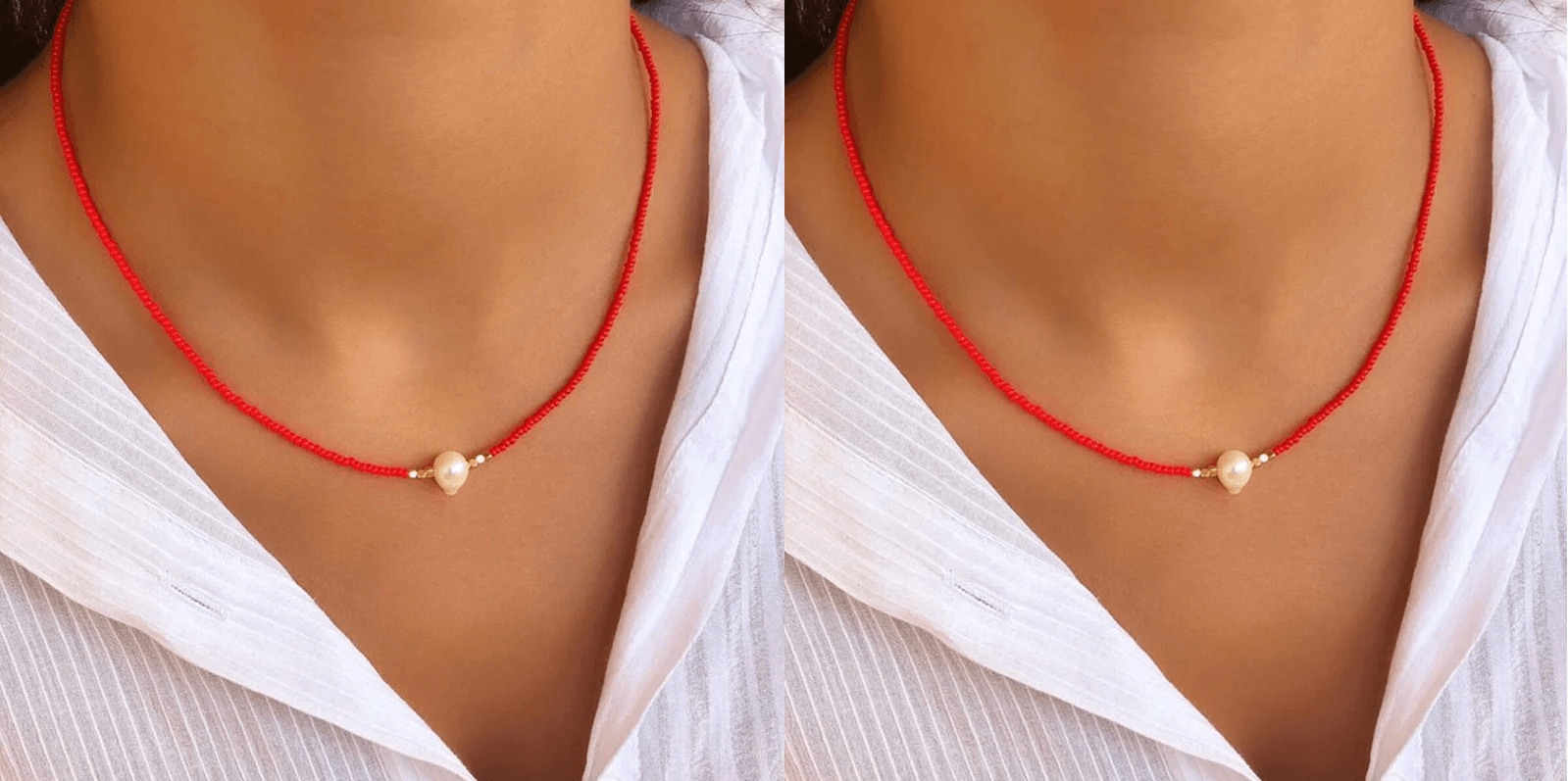 Heidi-Mode Pearl | Luxuriöse und elegante Perlenkette