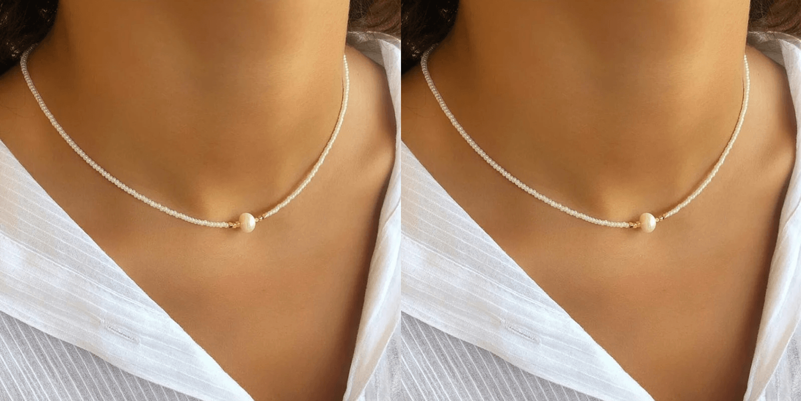 Heidi-Mode Pearl | Luxuriöse und elegante Perlenkette