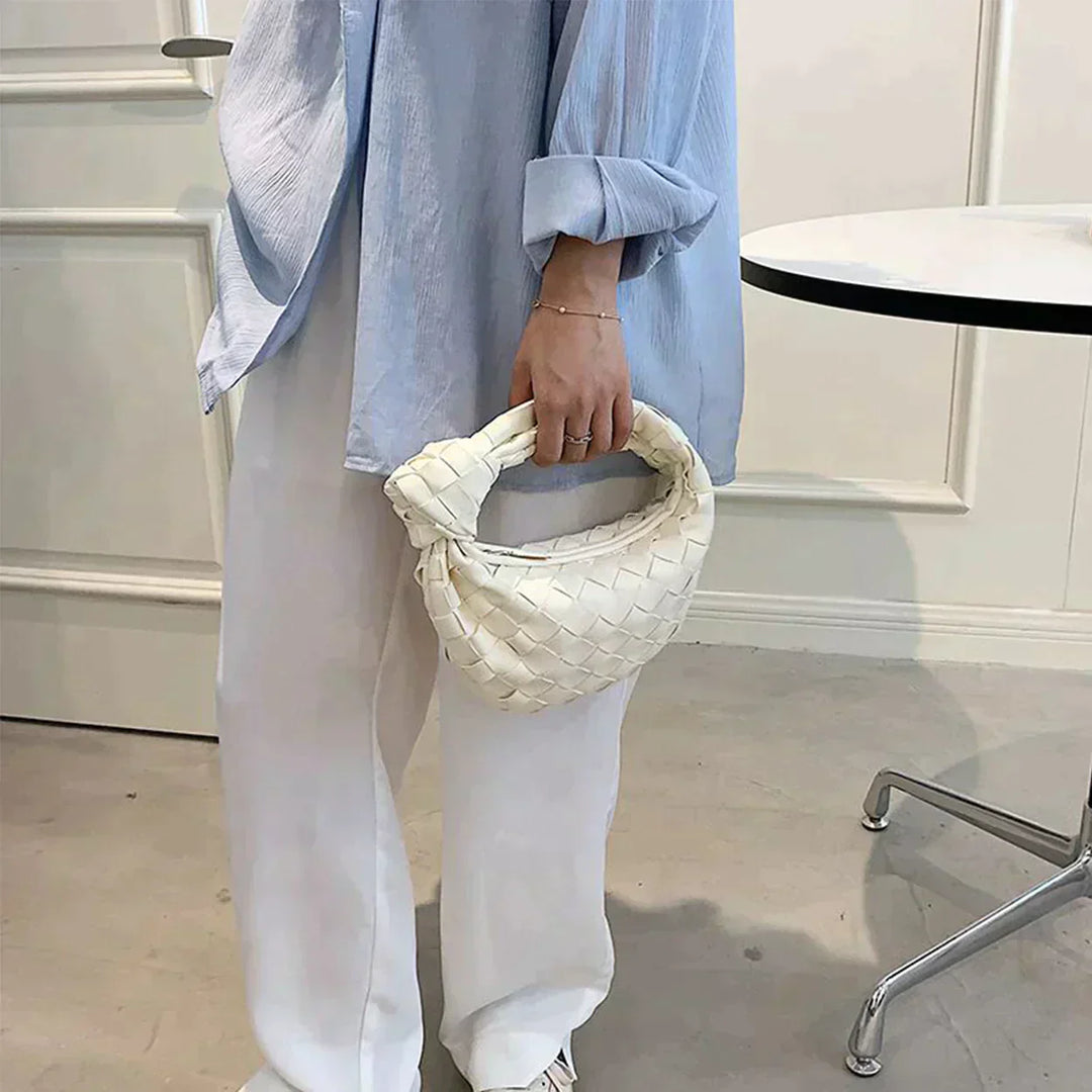 Heidi-Mode - Elegante moderne geflochtene Handtasche