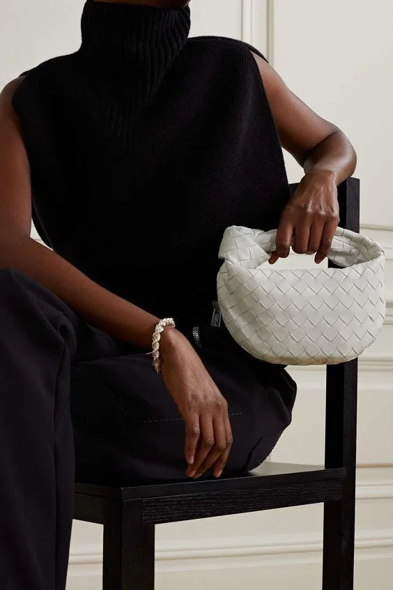 Heidi-Mode - Elegante moderne geflochtene Handtasche