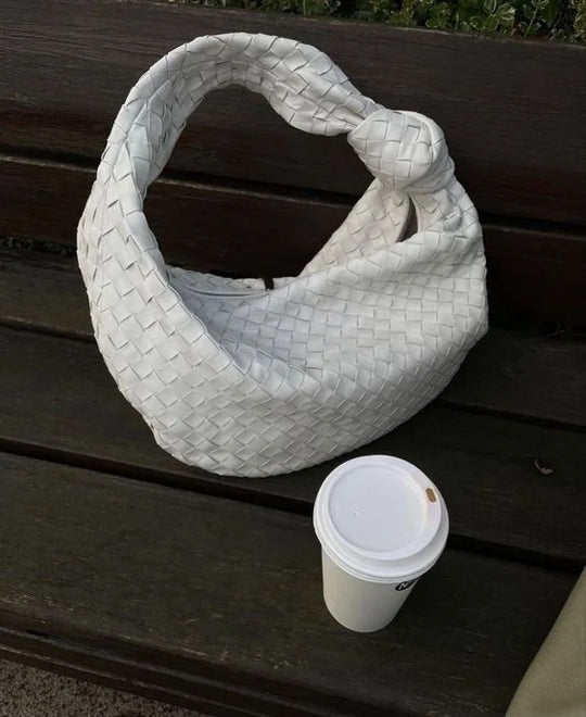 Heidi-Mode - Elegante moderne geflochtene Handtasche